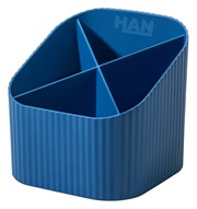 HAN Schreibtischköcher KARMA, Recyclingmaterial, öko-blau